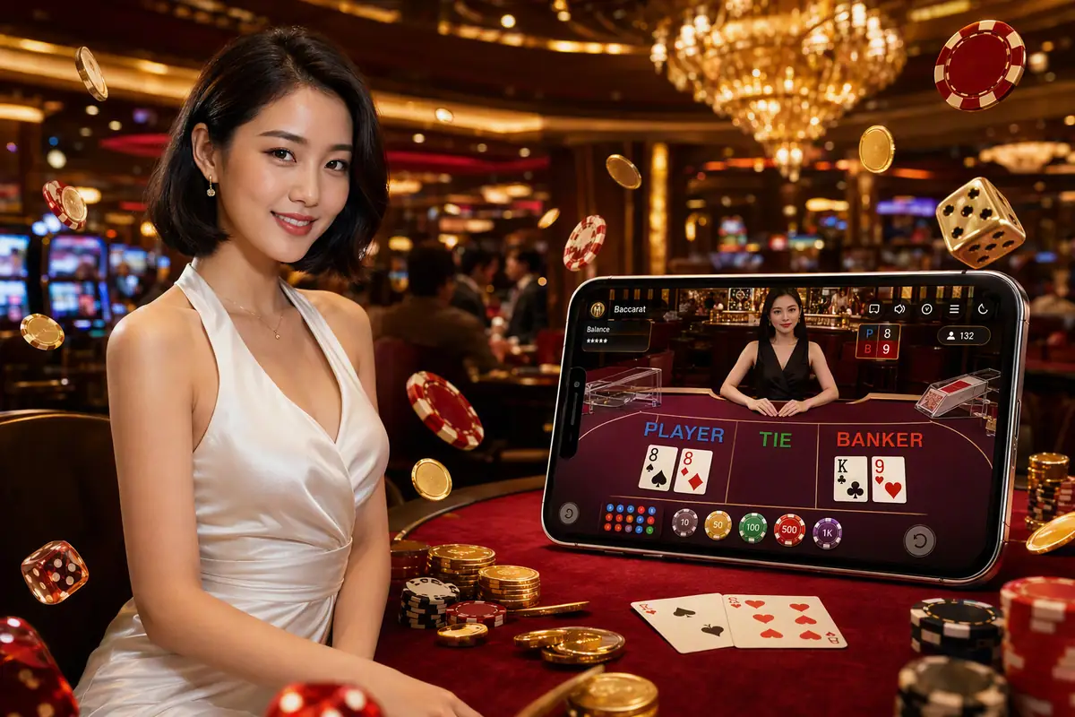 9wgame Live Baccarat ဖဲ ဂိမ်းကစားသူများ